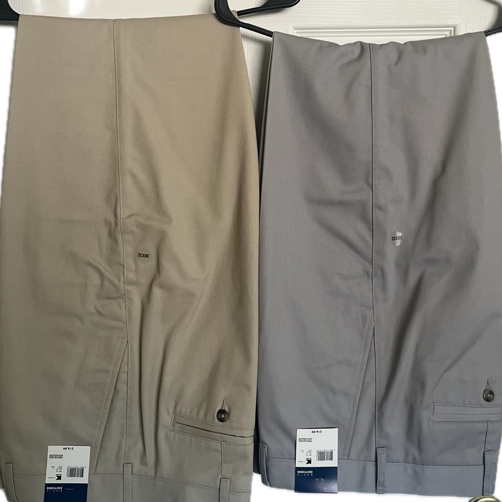 Dockers Men's Khaki and Gray Pants